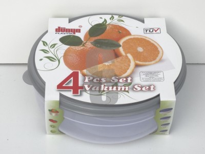 Кутии комплект 4бр. - кръгли                                                                                                                                                                                                                                                                                